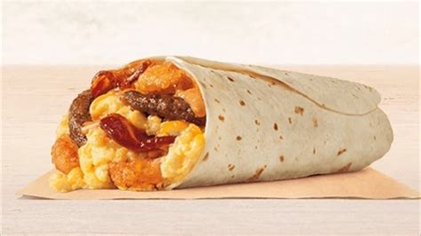 burger king breakfast burrito