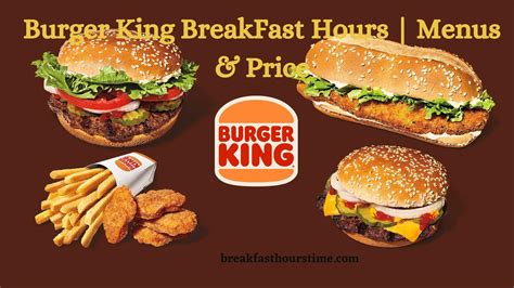 burger king breakfast hours mn