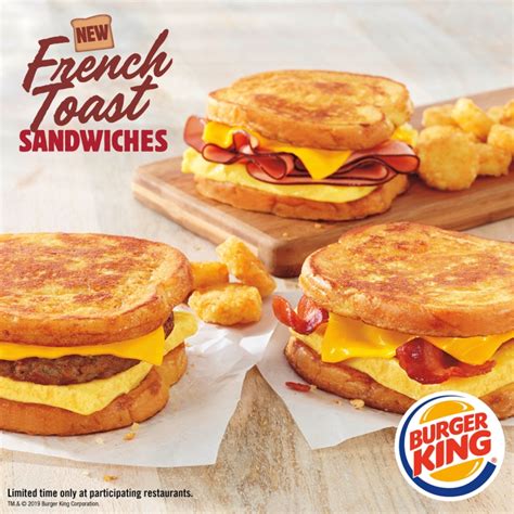 burger king breakfast menu hours