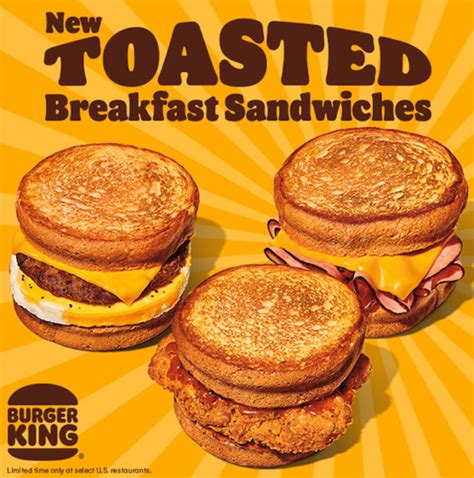 burger king breakfast sandwich nutrition