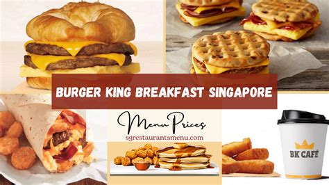 burger king breakfast time singapore
