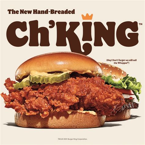 burger king chicken ad