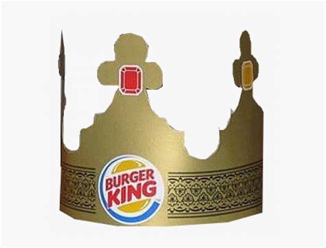 burger king crown transparent