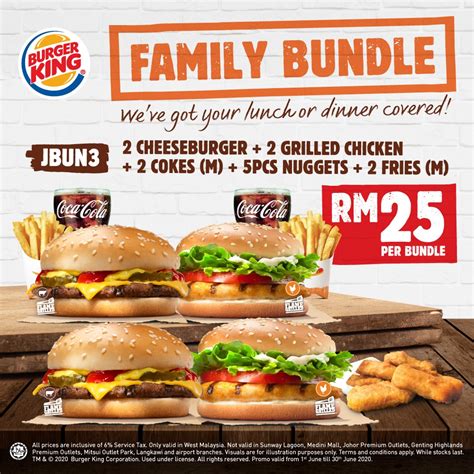 burger king deals today family bundle