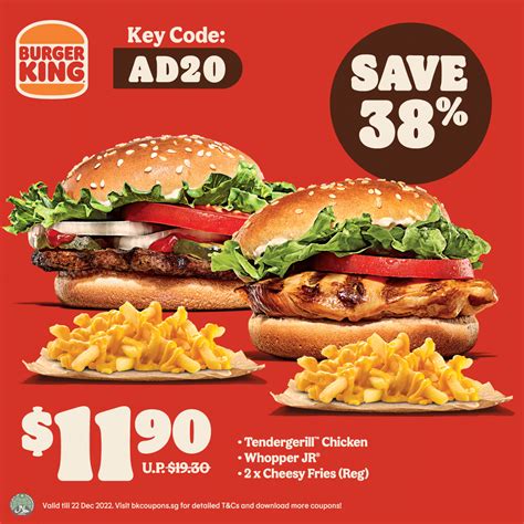 burger king discount coupon