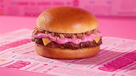 burger king hot pink barbie burger