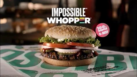 burger king impossible whopper commercial