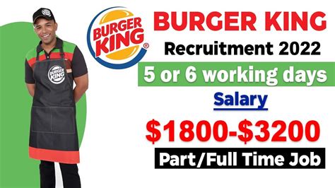 burger king job vacancy near me apply online