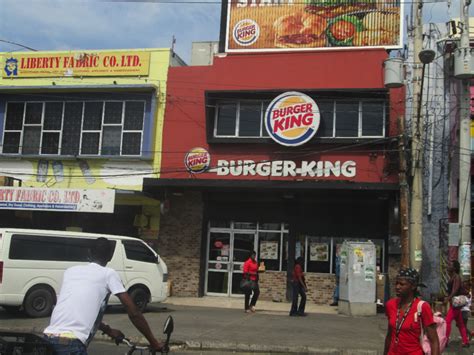 burger king kingston jamaica