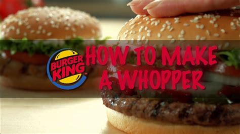 burger king make a whopper