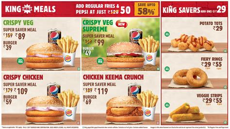 burger king menu australia