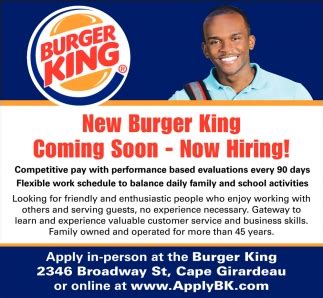 burger king restaurant jobs