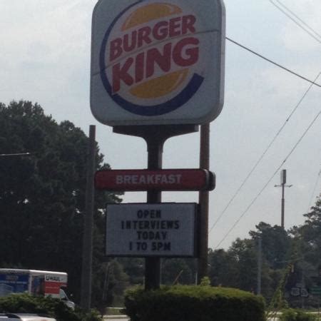 burger king ridgeland sc