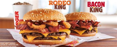 burger king rodeo burger nutrition