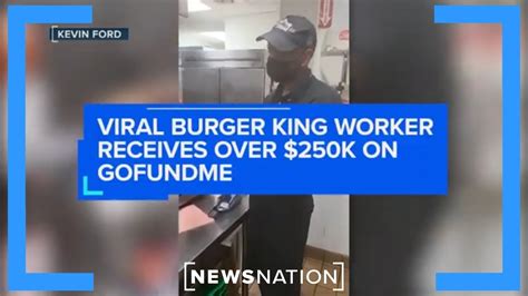 burger king worker gofundme