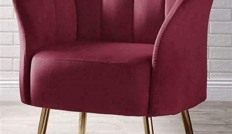 Burgundy Accent Chairs Living Room Josline Chair s To Go