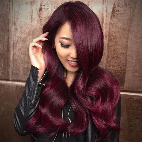 Discover The Trendy Burgundy Black Hair In 2023