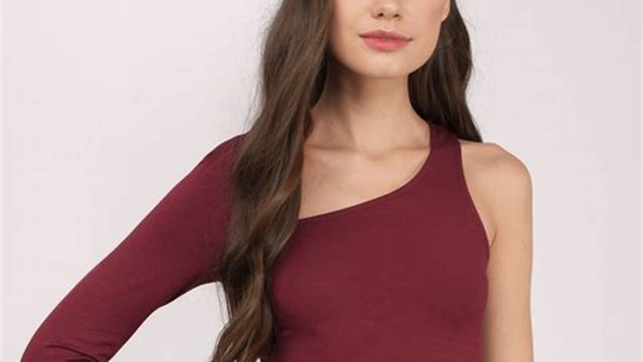 Unveiling the Allure: A Deep Dive into the Burgundy Crop Top Phenomenon