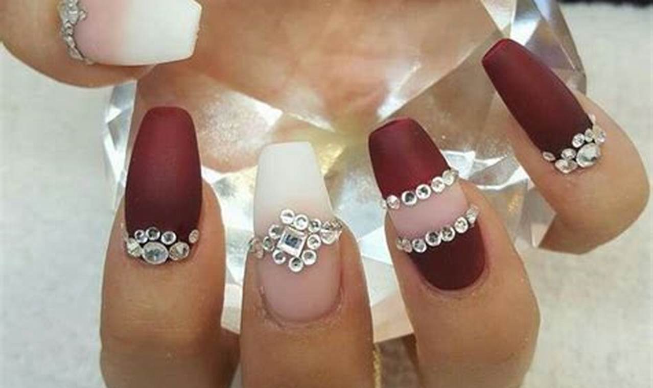 Burgundy Wedding Nails: Timeless Elegance for Your Special Day