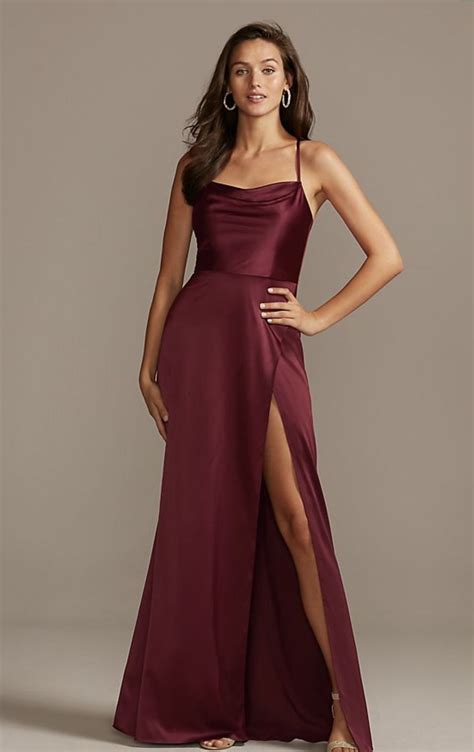 10 beautiful burgundy dresses for your bridesmaids Queensland Brides