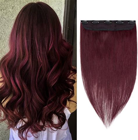 2016 New Arrival Ombre Hair Extensions 1B/Burgundy Peruvian Virgin Hair