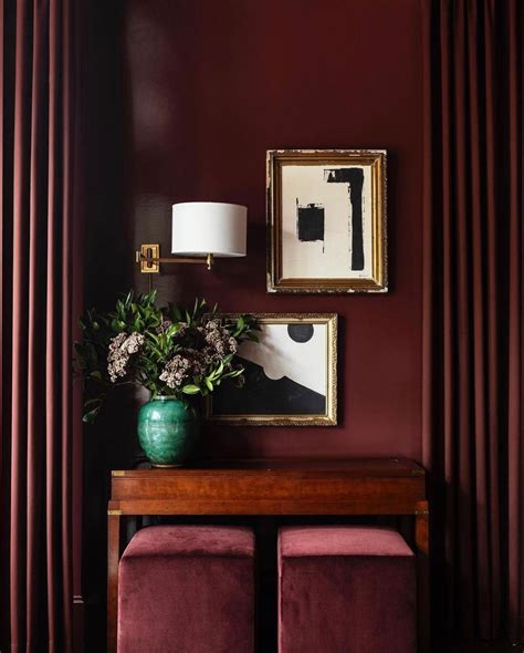 Burgundy Interior Paint