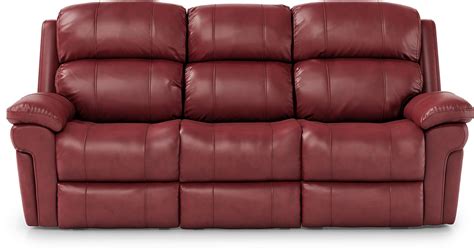 Burgundy Reclining Sofa