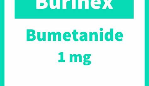 Burinex Drug Amp 5 X 2mg/4ml Apotheek Meerdaal