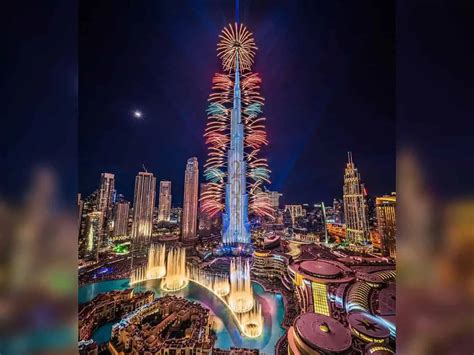 burj khalifa light show 2023