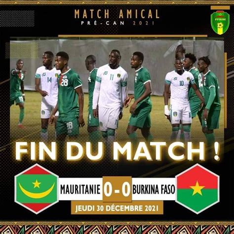 burkina vs mauritanie score