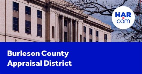 burleson county tax bill search