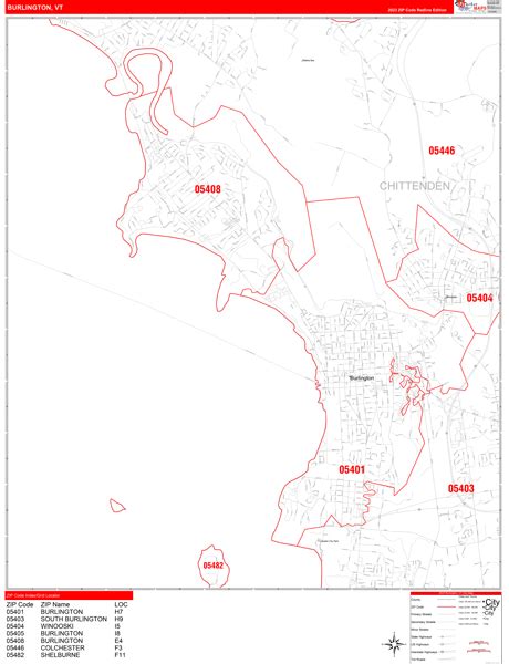 Burlington Vt Postal Code