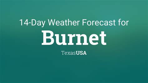 burnet texas weather today
