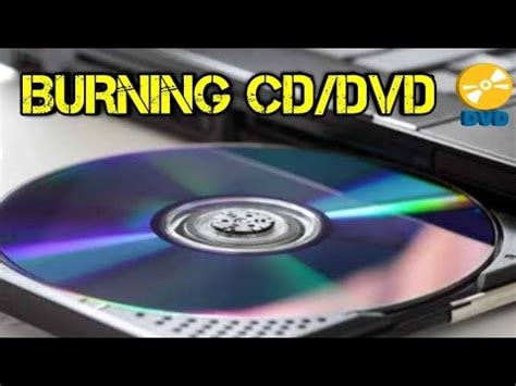 burning cd dvd