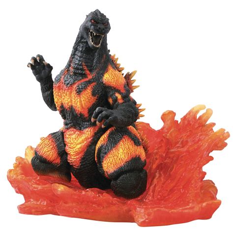 burning godzilla 1995 figure