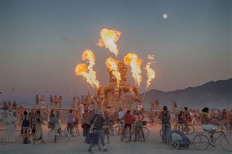 burning man festival people