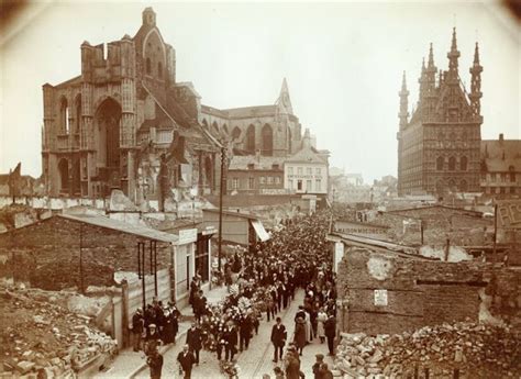 burning of louvain 1914