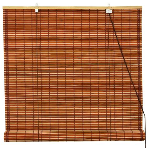 Transform Your Home with Stylish and Sustainable Burnt Bamboo Roll Up Blinds