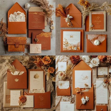 5+ Burnt Orange Wedding Invitations