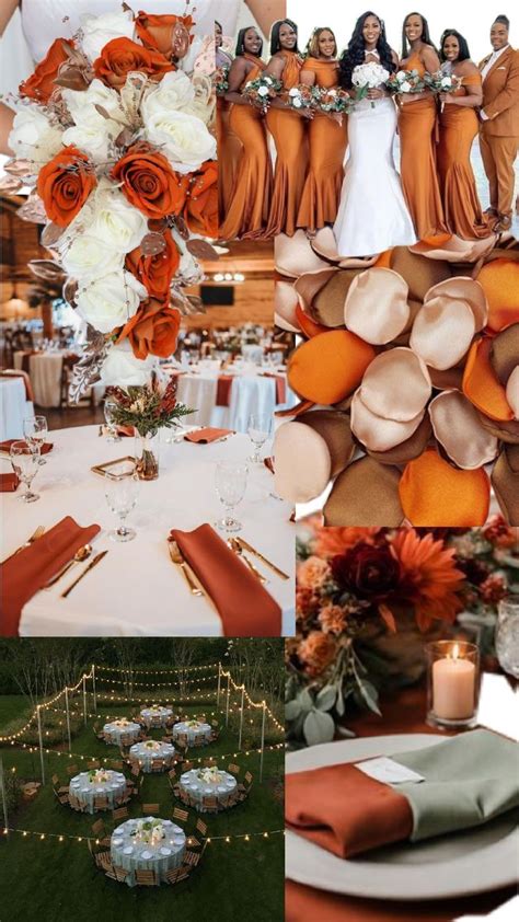 28+ Burnt Orange Wedding Theme