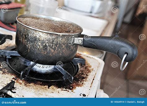 Burnt Saucepan Bottom