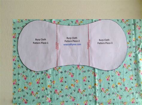 Burp Cloths Template