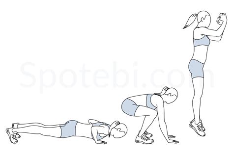 Burpees For Glutes