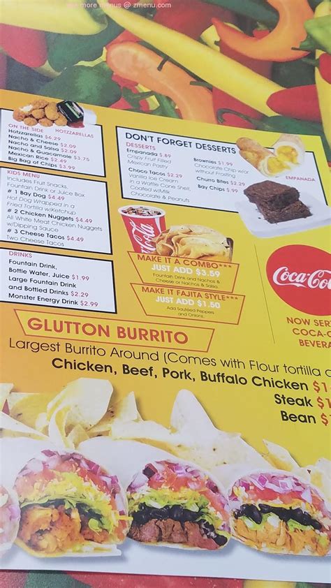 burrito bay catering menu