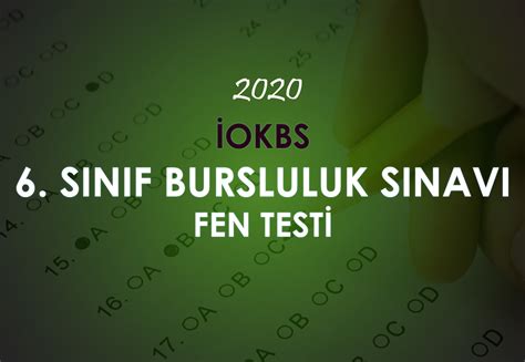 bursluluk sınavı 2020 6. sınıf