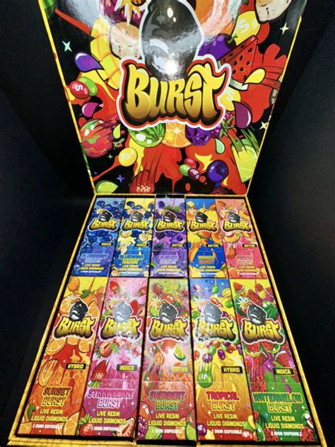 Burst Disposable Pen