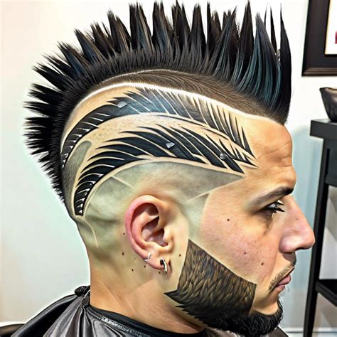 Burst Fade With Design