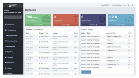 Burstcoin: A User-Friendly Cryptocurrency with High Scalability