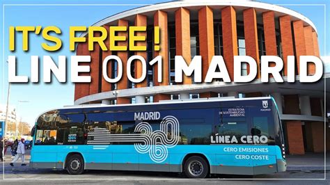 Madrid opens free fully electric bus lines