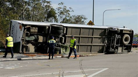 bus crash in australian capital canberra